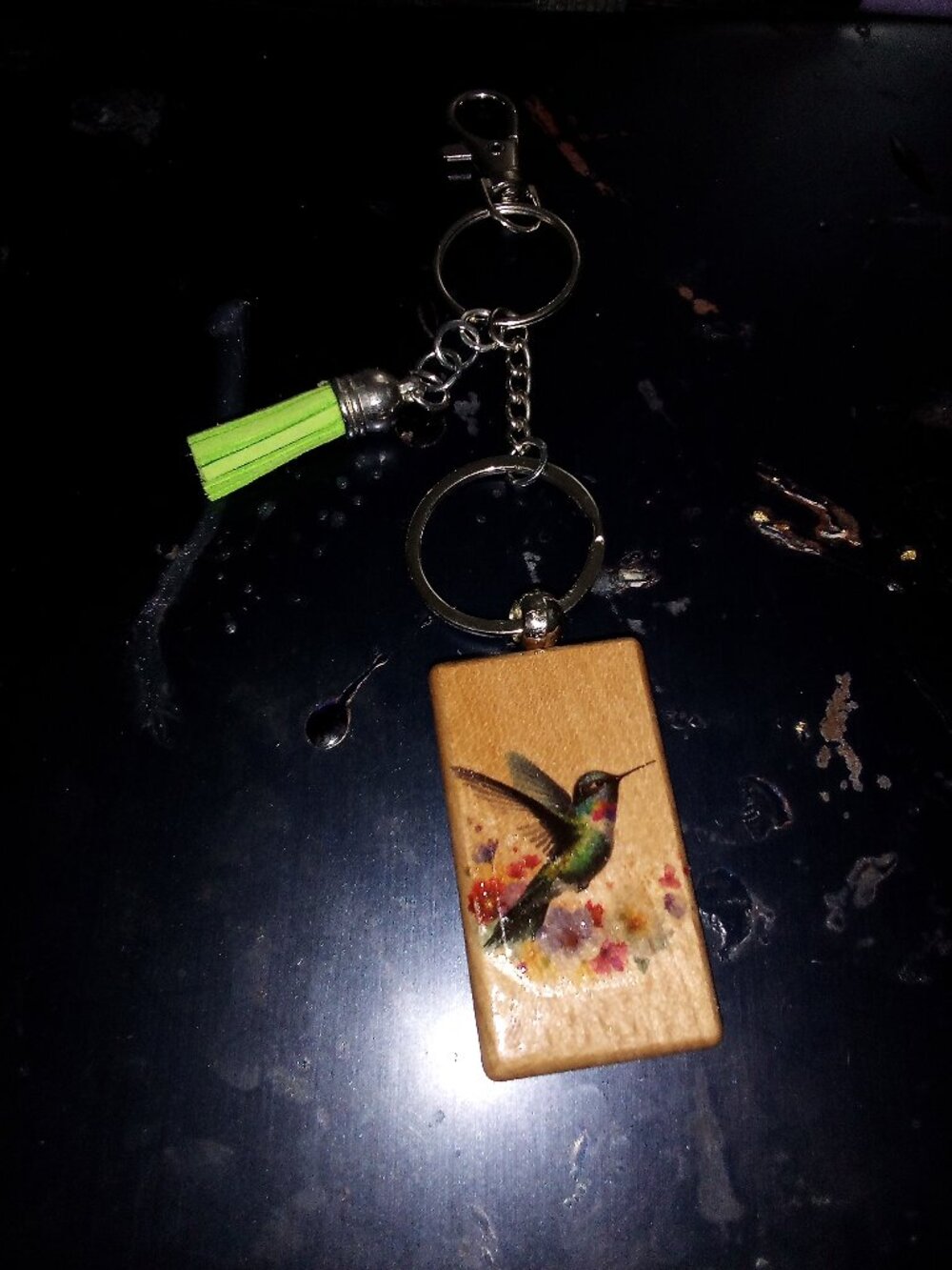Hummingbird Bag Charm
